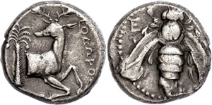 Ionia  Ephesus, stater (15, 07g), ... 