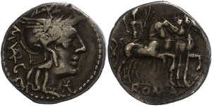 Münzen Römische Republik  M. Vargunteius, ... 