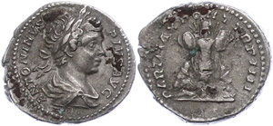 Coins Roman Imperial period  Caracalla, ... 