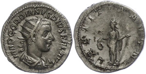 Münzen Römische Kaiserzeit  Gordianus ... 
