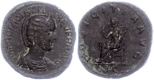 Coins Roman Imperial period  Otacilia ... 
