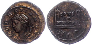 Coins Roman Imperial period  Populus ... 