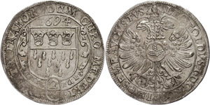 Köln Stadt  2/3 Taler (Gulden), 1694, mit ... 