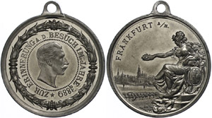 Medallions Germany before 1900  Frankfurt, ... 