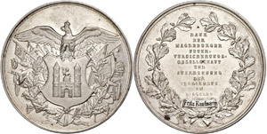 Medaillen Deutschland vor 1900  Magdeburg, ... 