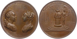 Medaillen Ausland vor 1900  Katharina II., ... 