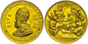 Medallions foreign before 1900  Papal ... 