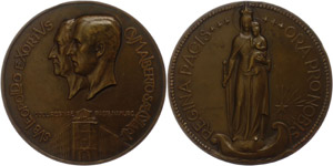 Medallions foreign after 1900  Belgium, ... 