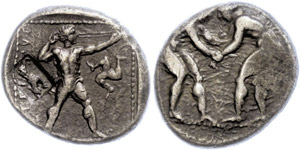 Pamphylien Aspendos, Stater(10,75g), ca. ... 