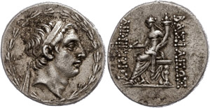 Seleukidien Tetradrachme (16,47g), 162/154 ... 