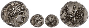 Seleukidien Drachme (4,16g), 149-147 v. ... 