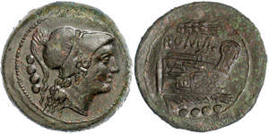 Coins Roman Republic Anonymous, triens (14, ... 