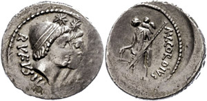 Münzen Römische Republik Mn. Cordius ... 