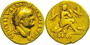 Coins Roman Imperial period Titus, 69-79, ... 