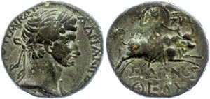 Coins from the Roman provinces Phoenicia, ... 