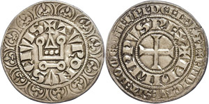 Münzen Mittelalter Ausland Frankreich, Gros ... 