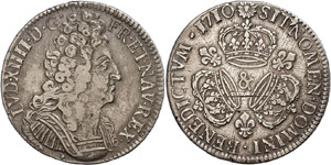 Münzen Mittelalter Ausland Ecu aux 3 ... 