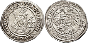 Coins of the Roman-German Empire 10 cruiser, ... 
