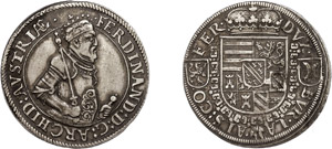 Coins of the Roman-German Empire Thaler, o. ... 