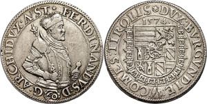 Coins of the Roman-German Empire Gulden ... 