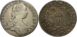 Coins of the Roman-German Empire 17 cruiser, ... 