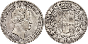 Prussia Thaler, 1830, Frederic Wilhelm III., ... 