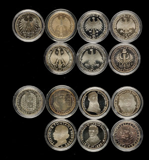 Federal coins after 1946 5 Mark Leibniz till ... 
