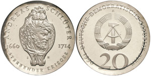 GDR 20 Mark, 1990 A, to the 275. day of ... 