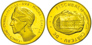 Luxembourg Gold medal (40 Franc), o. J. ... 