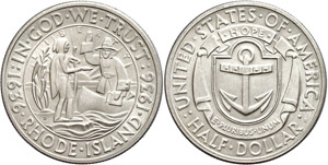 Coins USA 1 / 2 Dollar, 1936, D, Rhose ... 