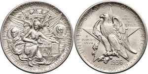 Coins USA 1 / 2 Dollar, 1936, D, Texas, KM ... 