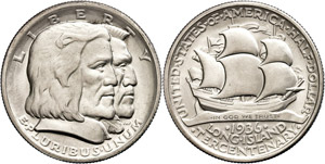 Coins USA 1 / 2 Dollar, 1936, Long Iceland, ... 