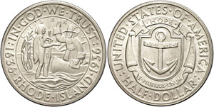 Coins USA 1 / 2 Dollar, 1936, S, Rhose ... 