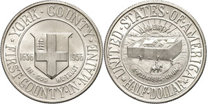 USA 1/2 Dollar, 1936, York County, KM 189, ... 