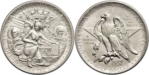 USA 1/2 Dollar, 1937, Texas, KM 167, st.  st