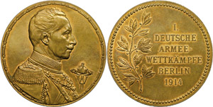 Medallions Germany after 1900 Bronze medal, ... 