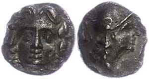 Pisidien Selge, Obol (0,86g), ca. 300-190 v. ... 