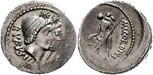 Coins Roman Republic Mn. Cordius Rufus, ... 