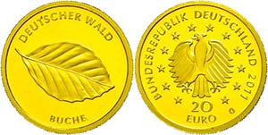 Münzen Bund ab 1946 20 Euro, Gold, 2011, G, ... 