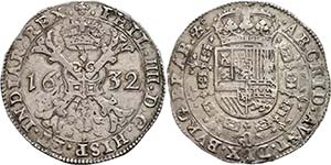 Belgium Brabant, Patagon, 1632, Philipp IV., ... 