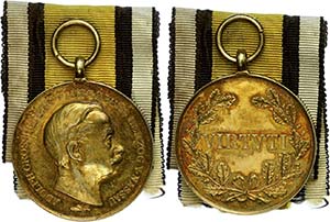 NASSAU, civilian and military merit, Medal ... 