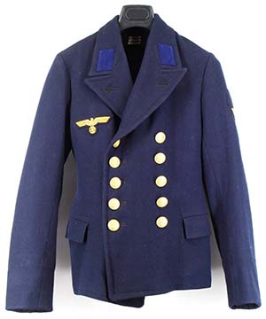 War navy Colani, with breast eagle, sleeve ... 