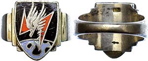 Airman ring silver night fighter squadron 2, ... 
