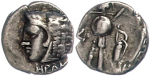 Ancient Greek coins Bithynia, Herakleia ... 
