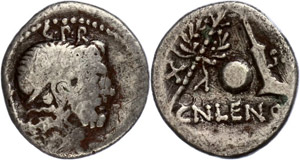 Coins Roman Republic Cn. Cornelius Lentulus ... 