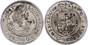 Coins of the Roman-German Empire 10 cruiser, ... 