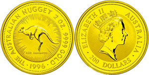 Australien 200 Dollars, Gold, 1996, ... 