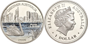 Australia 1 Dollar, 2006, Australia discover ... 