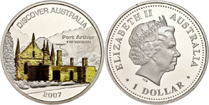 Australia 1 Dollar, 2007, Australia discover ... 