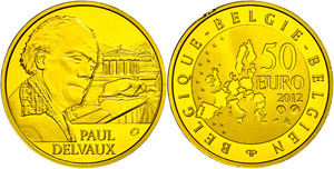 Belgien 50 Euro, Gold, 2012, 30 Jahre Museum ... 